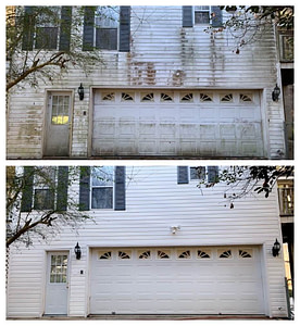 Fernandina Beach House Wash Bad Algae and Mold